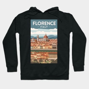 A Vintage Travel Art of Florence - Italy Hoodie